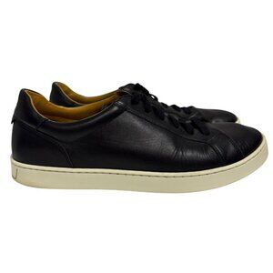 Magnanni Men's Shoes Sneakers Costa Lo Low Top Black Leather 24441 Size US 10